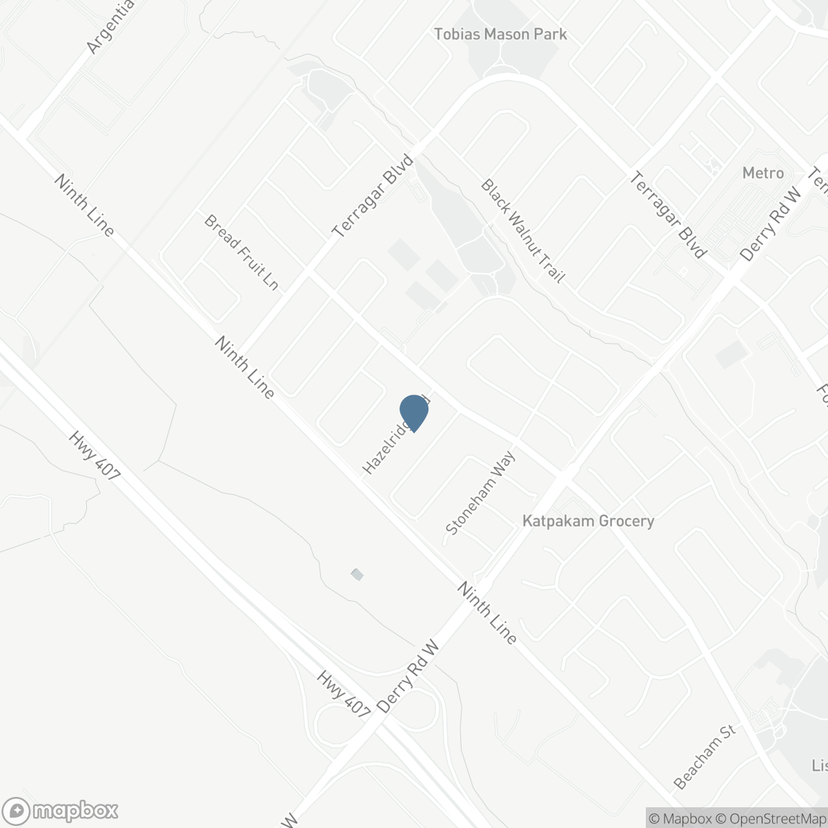 3926 HAZELRIDGE ROAD, Mississauga, Ontario L5N 6Z4